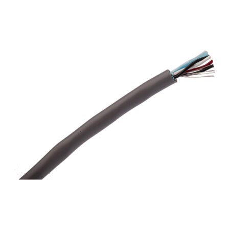 Alpha Wire 2 Pair Screened Multipair Industrial Cable 0.23 mm²(CE) Grey 304m