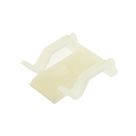 HellermannTyton Cable Clip Natural Screw Nylon Mount Clip, 3.2mm Max. Bundle
