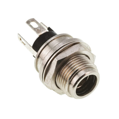 Switchcraft DC Socket Rated At 5.0A, 30.0 V, Panel Mount, length 26.3mm, Silver, IP68