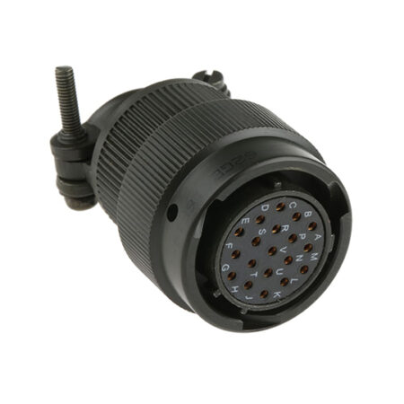 Amphenol Limited, 62GB 19 Way Cable Mount MIL Spec Circular Connector Plug, Socket Contacts,Shell Size 14, Bayonet