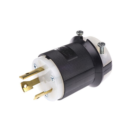 Hubbell USA Mains Connector NEMA L6 - 30P, 30A, Cable Mount, 250 V ac