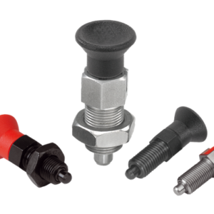 Indexing Plunger With Thermoplastic Mushroom Grip