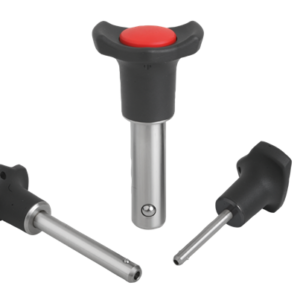 Stainless Steel Ball Lock Pin With Plastic Grip