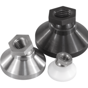 Steel Swivel Leveling Foot With Anti-Slip Plate